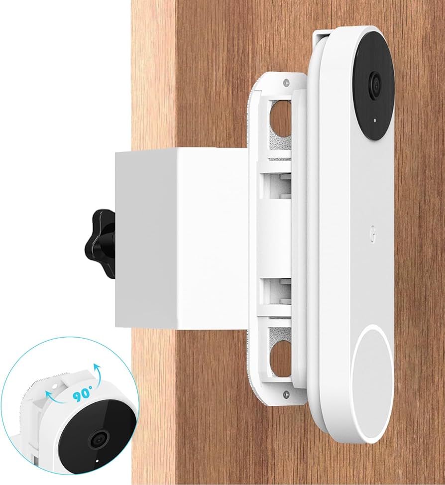 Amazon.co.jp: Google Nestドアベル(バッテリー)用の盗難防止マウント Amazon.co.jp: Google Nestドアベル(バッテリー)用の盗難防止マウント